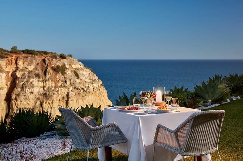 Tivoli Carvoeiro Algarve resort seaside dining photo